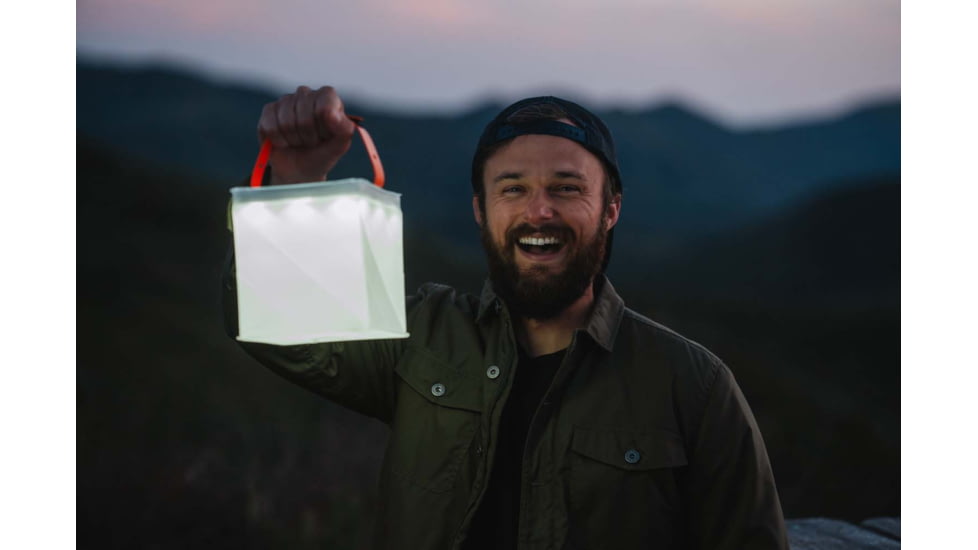 LuminAID Max QI Solar Lantern w/Phone Charger, White, 0196-0150