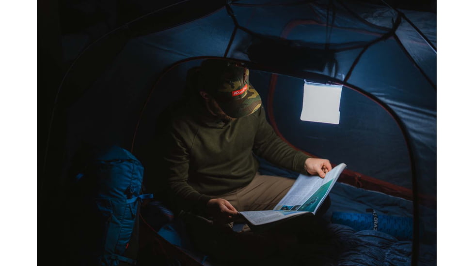 LuminAID Max QI Solar Lantern w/Phone Charger, White, 0196-0150