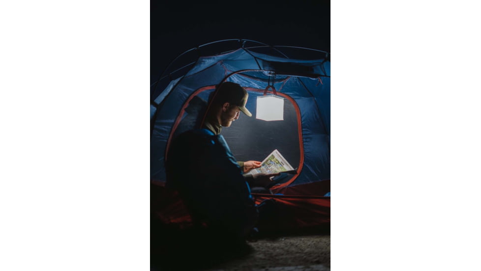 LuminAID Max QI Solar Lantern w/Phone Charger, White, 0196-0150
