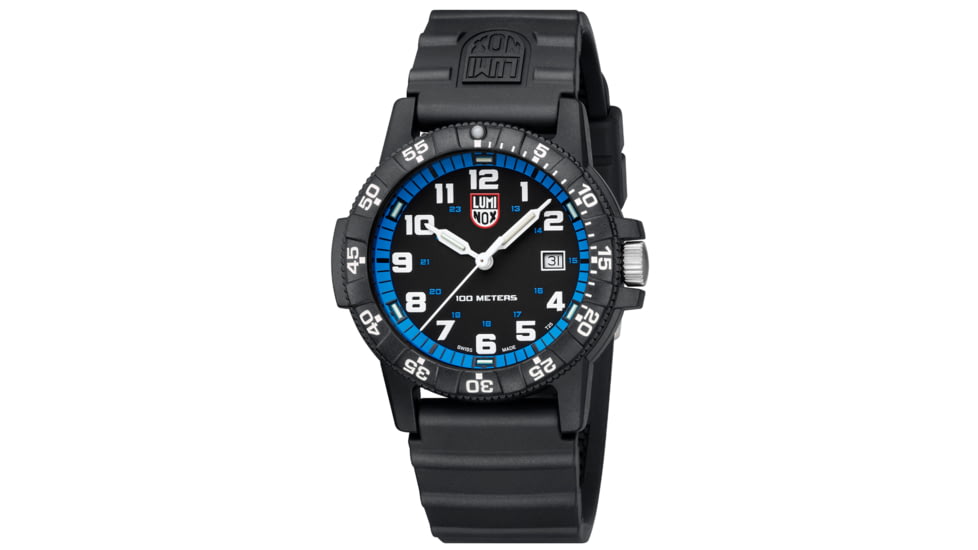 Luminox Leatherback Sea Turtle Giant Outdoor Watch, Black/blue - XS0324