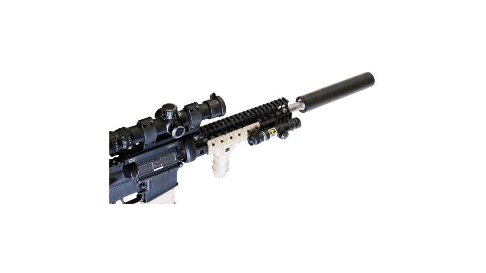 Luna Optics Extended Range IR Laser Illuminator,785nm w/Weaver/Picatinny Rail Adapter, Black, LN-ELIR-3