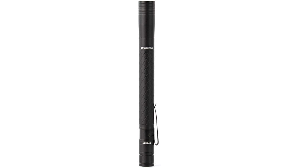 LuxPro LP1042 Tactical Penlight 140 Lumens Aluminum Black AAA