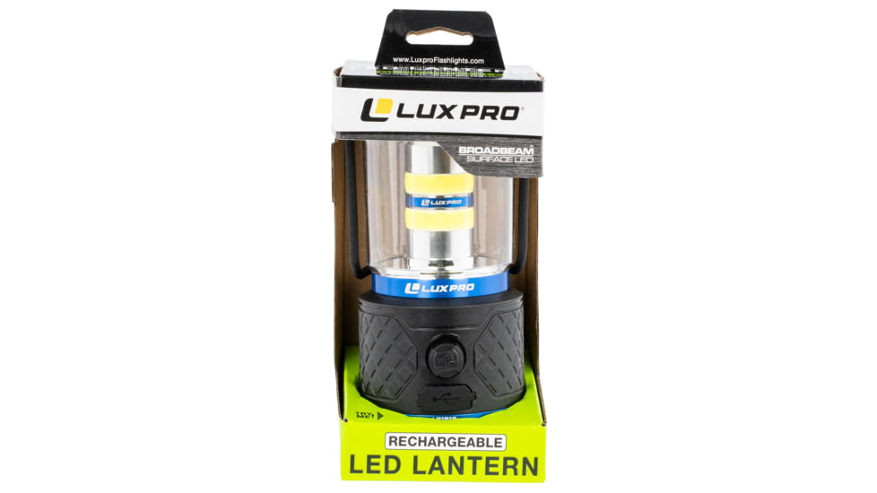 LuxPro LP1512 LP1512 Broadbeam Rechargeable Lantern 1100/1175 Lume