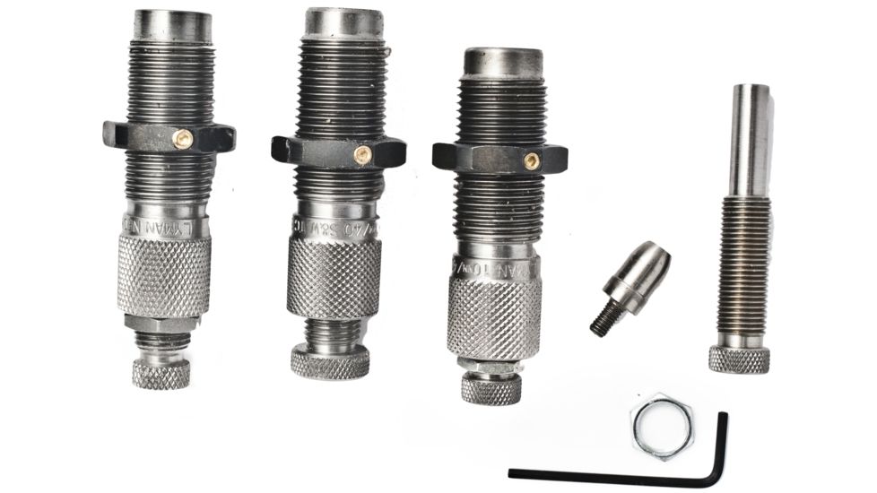Lyman 40 S &amp; W Carbide/ 10mm Auto Carbide 3 Die Set 7680118