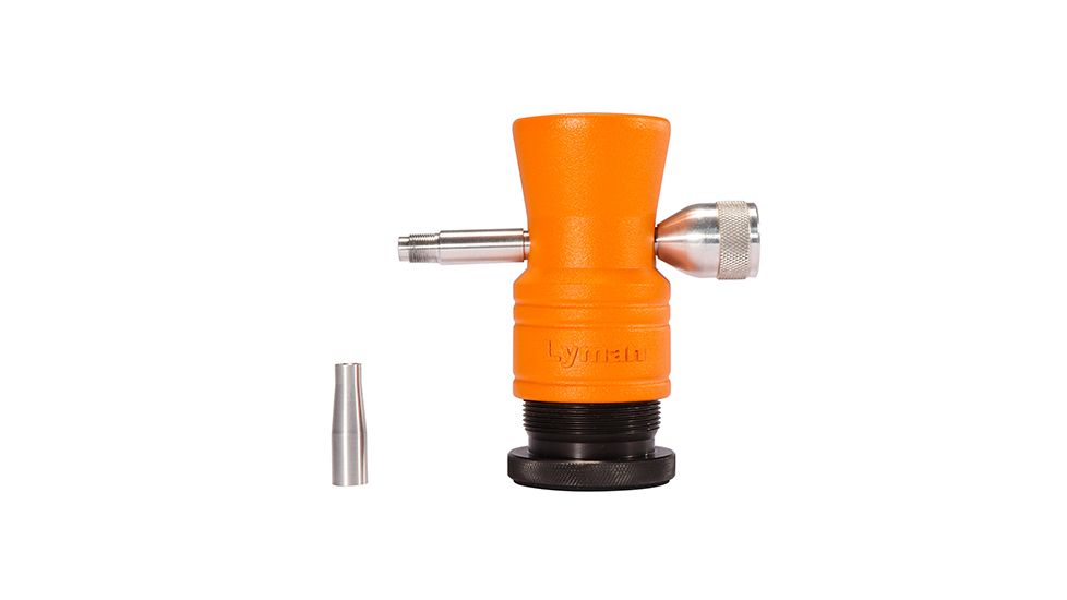 Lyman 7752500 Brass Smith Powder Trickler Aluminum Orange