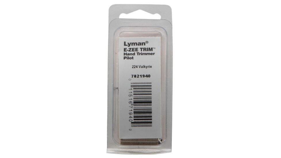 Lyman 7821940 E-Zee Trim Hand Case Trimmer Pilot 224 Valkyrie
