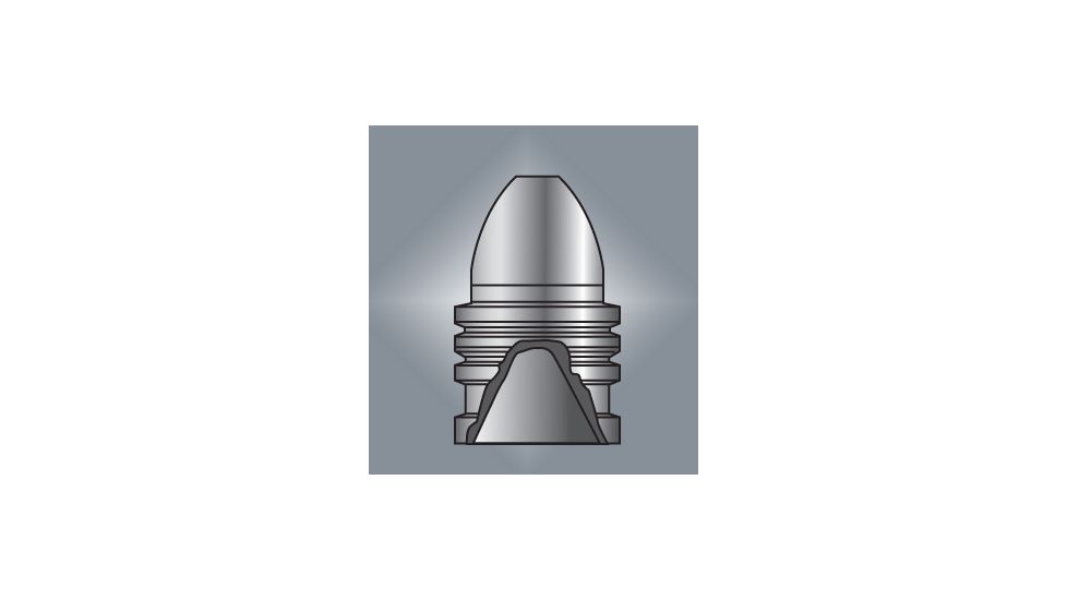Lyman Black Powder Bullet Mould: 58 Caliber Blue-Gray Target Hollow Base - #578675 2654675
