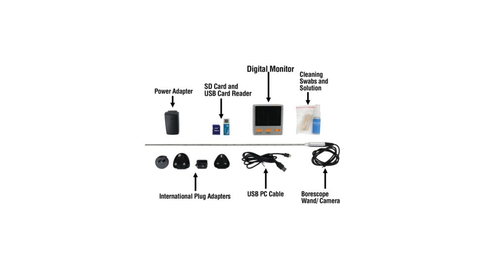 Lyman Borecam Digital Borescope With Monitor 04055L