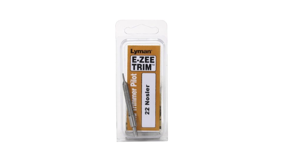 Lyman E-ZEE TRIM Hand Trimmer Rifle Pilot, .22 Nosler 7821937