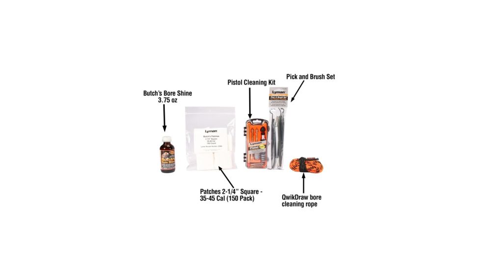 Lyman Law Enforcement Range Kit, Black 7837825