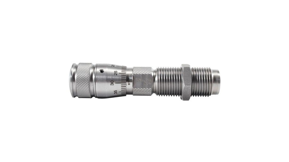 Lyman Pro Series Micrometer Taper Crimp Die, .45 Auto, Stainless Steel, 7704590