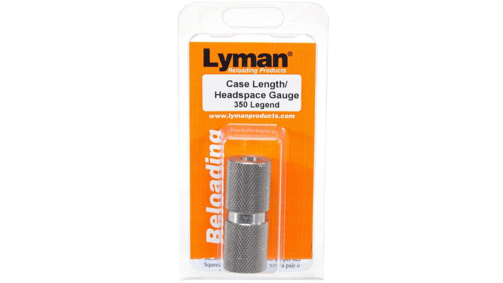 Lyman Rifle Case Length Headspace Gauge, 350 Legend, Silver, 7990338