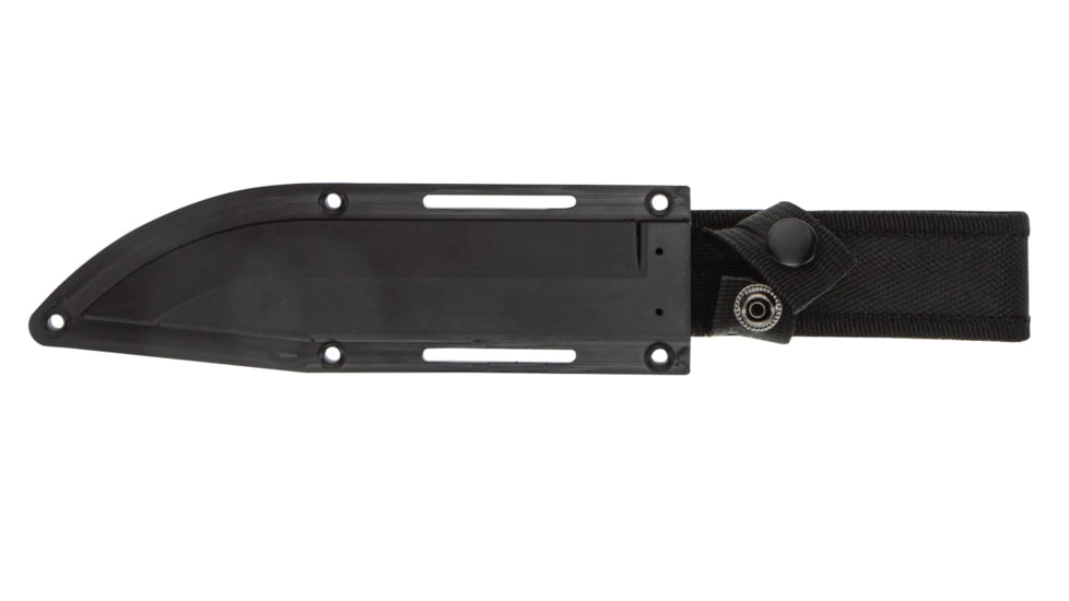 M&amp;P Special Ops Ultimate Survival Fixed Blade Knife, 7in, 8Cr13MoV Stainless Steel Blade, 4.8in, Ruberized Polymer Handle, 1122584