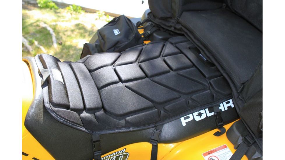 Coleman Mad Dog ATV Comfort Ride Seat Protector, 3 Quick Release Buckles, Black 2000012623