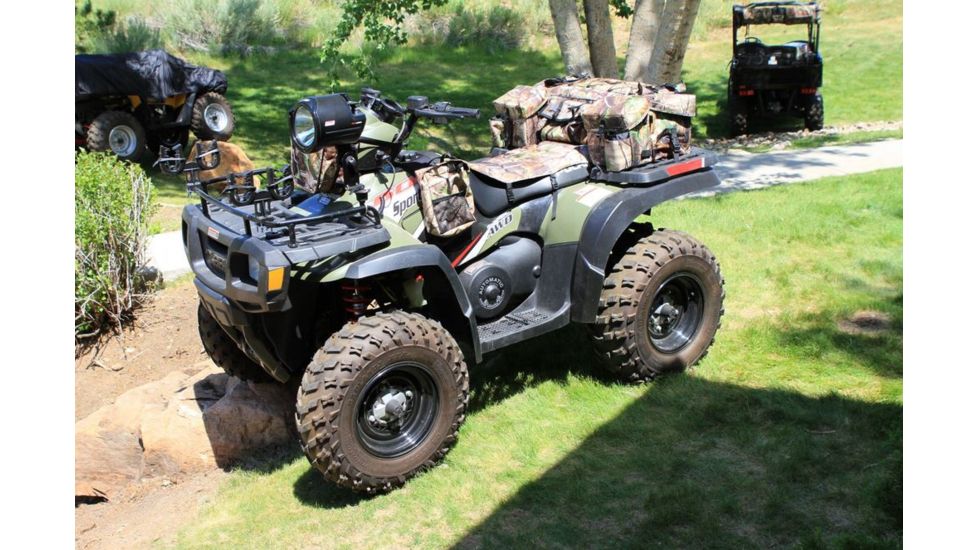 Coleman Mad Dog ATV Premier Double Upright Claw Grip W/ E-Z-Mount System Base, Black 2000012651