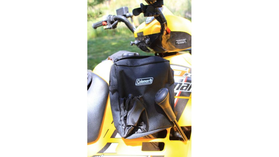 Coleman Mad Dog Tank Top ATV Saddle Bag, Black 2000012674