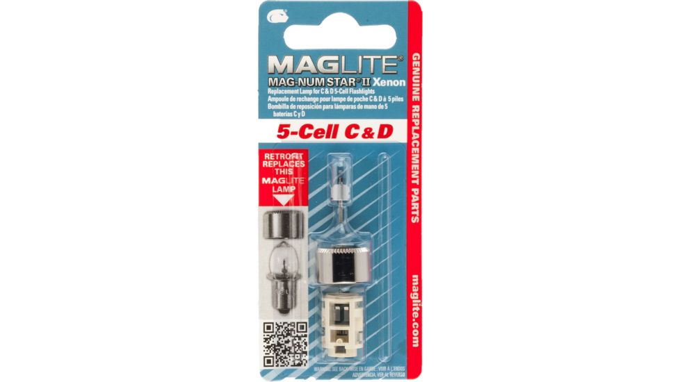 Mag Instrument 5D Mag Star Bulb for MAGLite 5-Cell C&amp;D Flashlight LMSA501