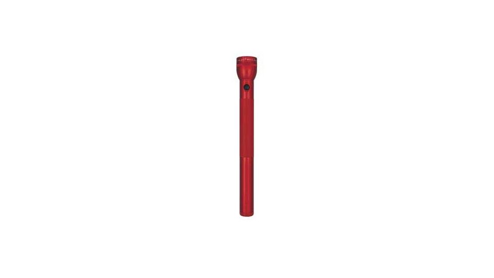 MagLite Standard 5 Cell D Flashlight, Red, S5D036