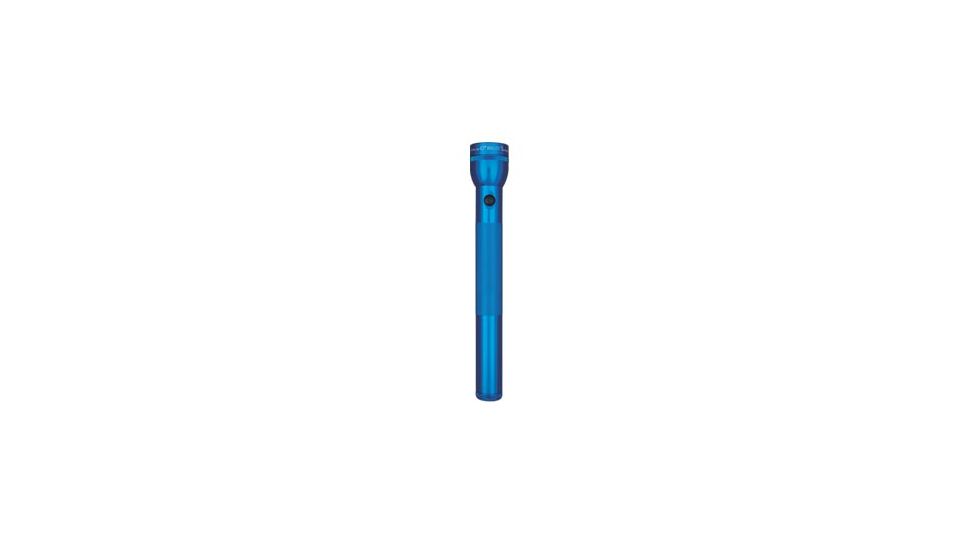 MagLite 4 D Cell Incandescent Flashlight, Blister Pack, Blue, S4D116