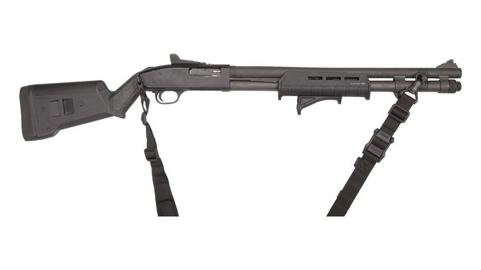 Magpul Industries Forward Sling Mount - Mossberg 590A1, Black, MPIMAG493