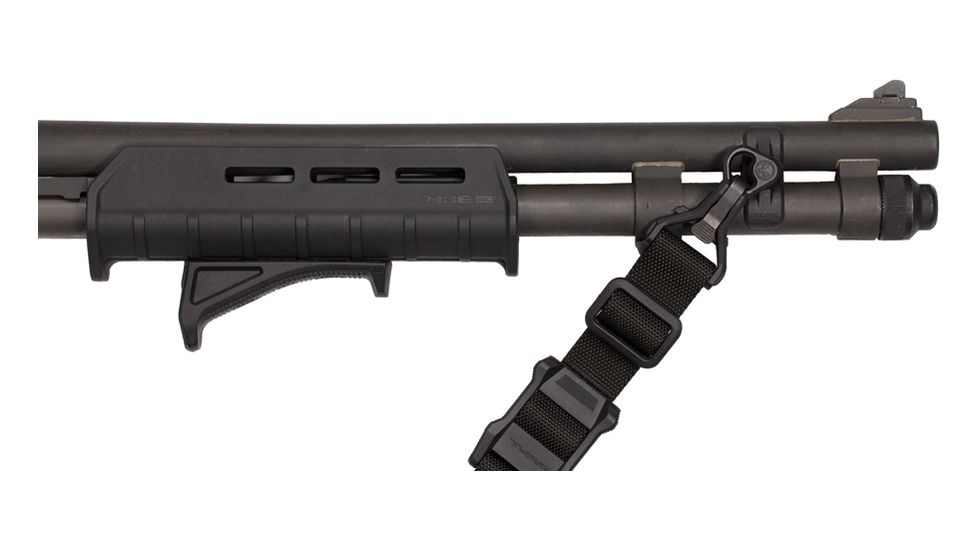 Magpul Industries Forward Sling Mount - Mossberg 590A1, Black, MPIMAG493