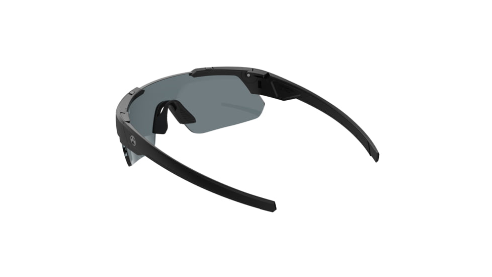 Magpul Industries Defiant Eyewear, Black Frame, Gray Lenses, Polarized, MAG1044-1-001-1140