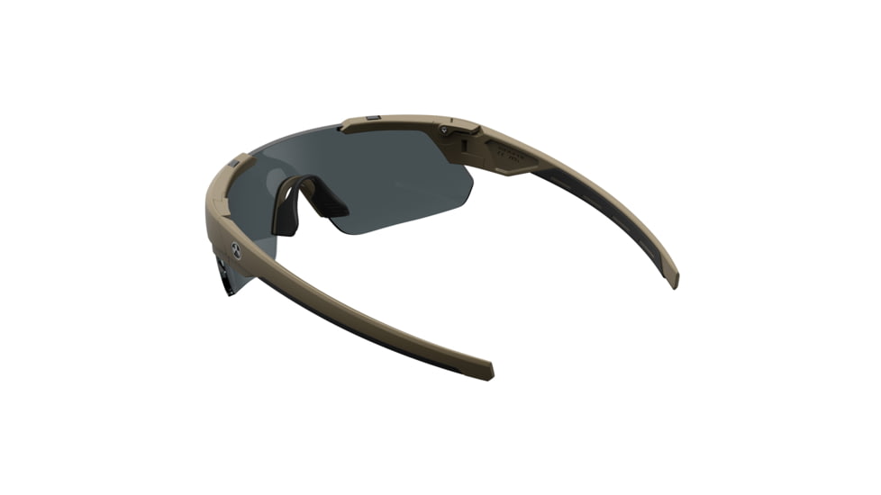 Magpul Industries Defiant Eyewear, Flat Dark Earth Frame, Gray Lenses, Polarized, MAG1044-1-245-1100