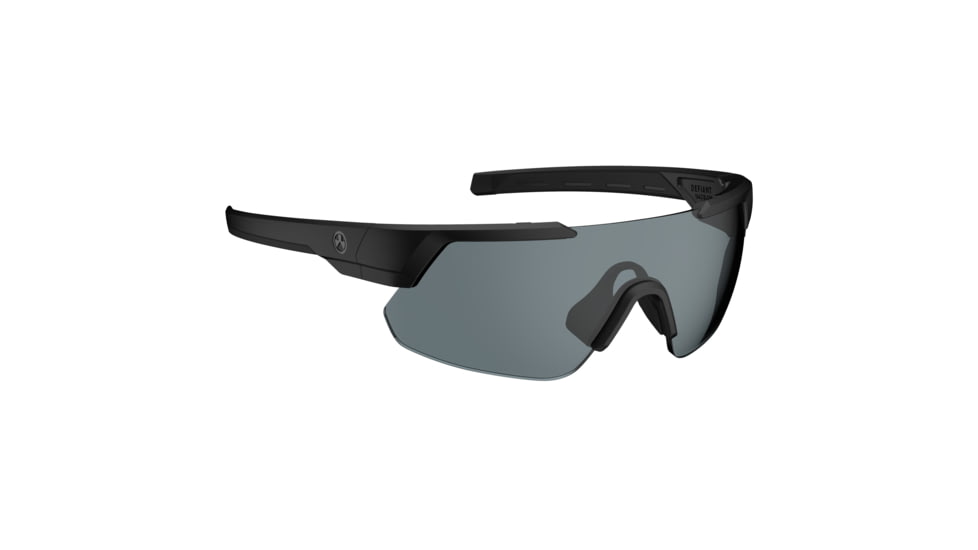Magpul Industries Defiant Eyewear, Black Frame, Gray Lenses, Polarized, MAG1044-1-001-1140