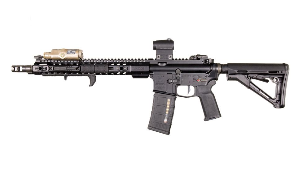 Magpul Industries M-LOK Tape Switch Mounting Plate, Surefire ST MPIMAG617BLK