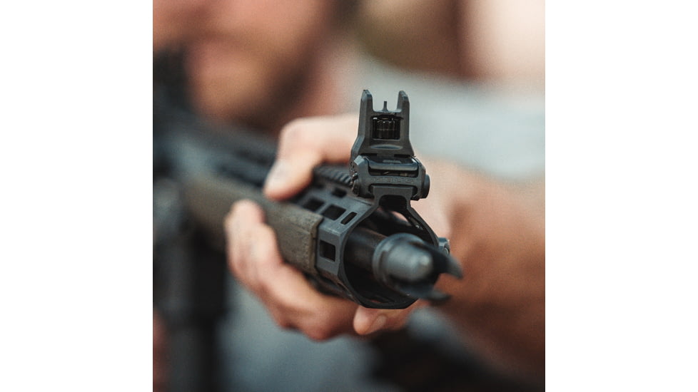 Magpul Industries MBUS 3 Sight, Front, AR10, AR15, M4, M16, M110, SR25, Black, MAG1166-BLK