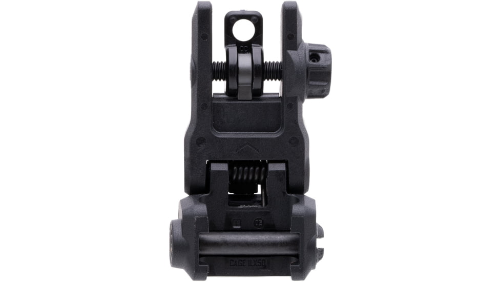 Magpul Industries MBUS 3 Sight, Rear, AR10, AR15, M4, M16, M110, SR25, Black, MAG1167-BLK