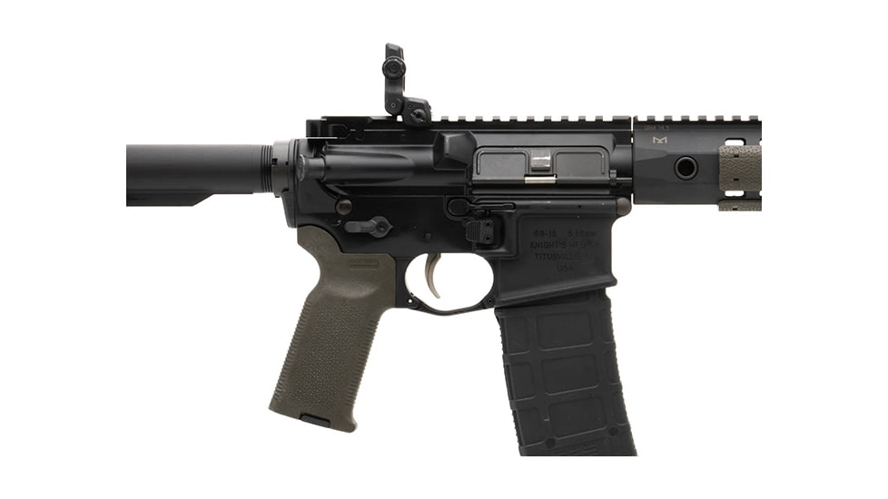 Magpul Industries MBUS 3 Sight, Rear, AR10, AR15, M4, M16, M110, SR25, Black, MAG1167-BLK