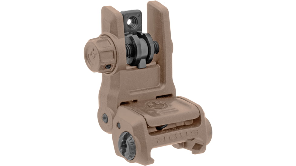 Magpul Industries MBUS 3 Sight, Rear, AR10, AR15, M4, M16, M110, SR25, Flat Dark Earth, MAG1167-FDE