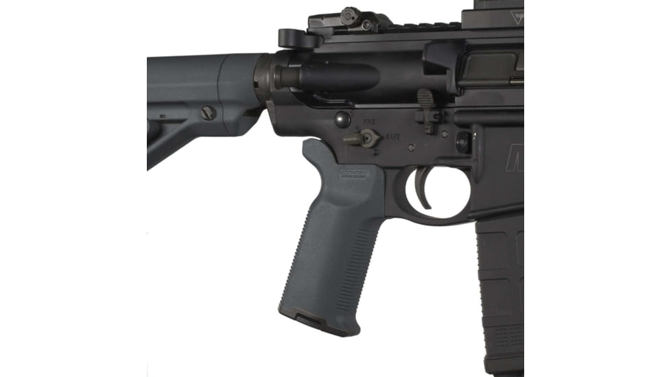 Magpul Industries MOE-K2+ Grip, Fits AR Rifles, Grey, MAG532GRY