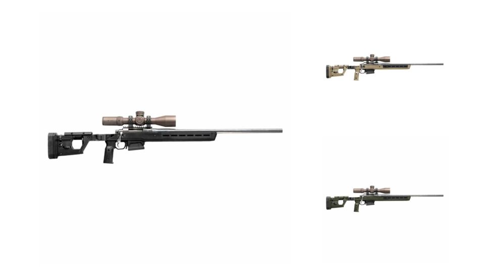 Magpul Industries Pro 700 Rifle Chassis, Black, Flat Dark Earth, Olive Drab Green