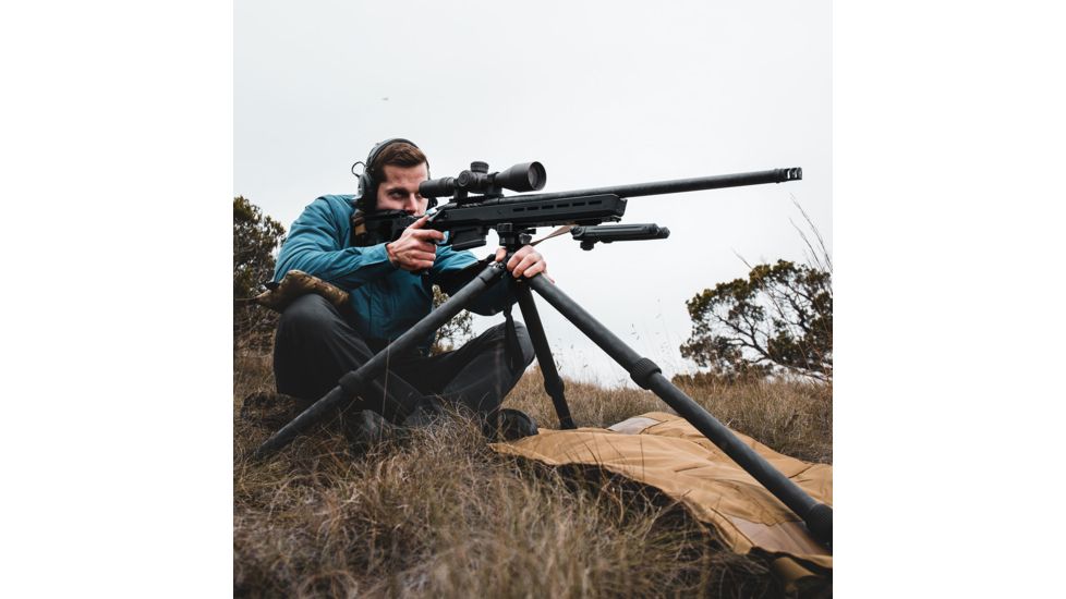 Magpul Industries Pro 700L Rifle Chassis, Folding Stock, Remington 700 Long Action, Black 250-030-081