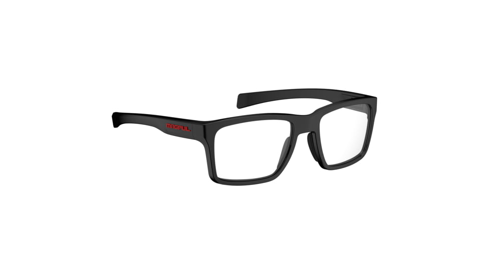 Magpul Industries Rider Eyewear, Black Frame, Clear Lenses, MAG1277-0-001-1000