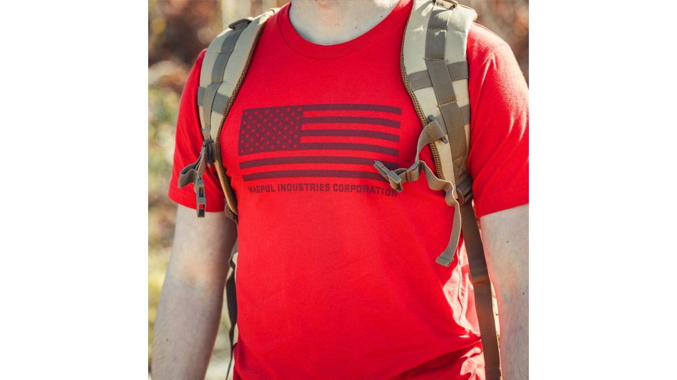 Magpul Industries Standard Cotton T-Shirt, Red, 3XL, MAG1121-610-3XL