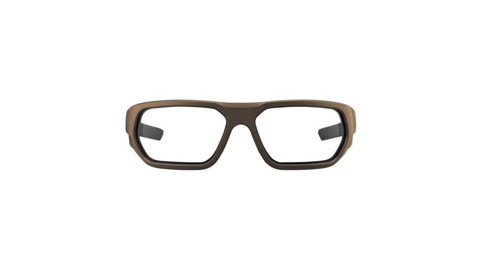 Magpul Industries Radius Shooting Glasses, Clear Polycarbonate Flat Dark Earth, MAG1145-0-245-1000