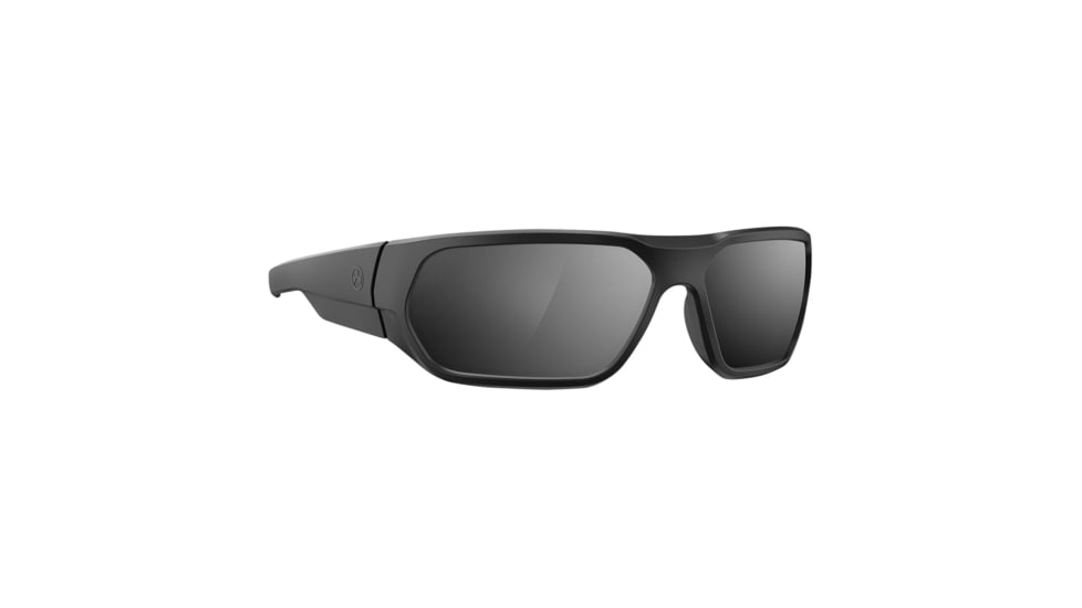 Magpul Industries Radius Shooting Glasses, Gray/Silver Mirror Polycarbonate Black, MAG1145-1-001-1110