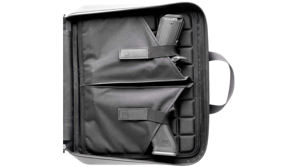 Mapgul Industries DAKA Double Pistol Case, Black, MAG1360-001