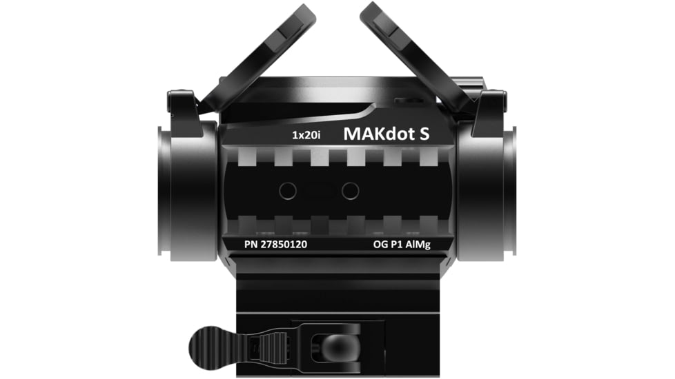 MAK Optics Makdot S 1x20 Red Dot Sight, 2 MOA Dot Reticle, 27850120