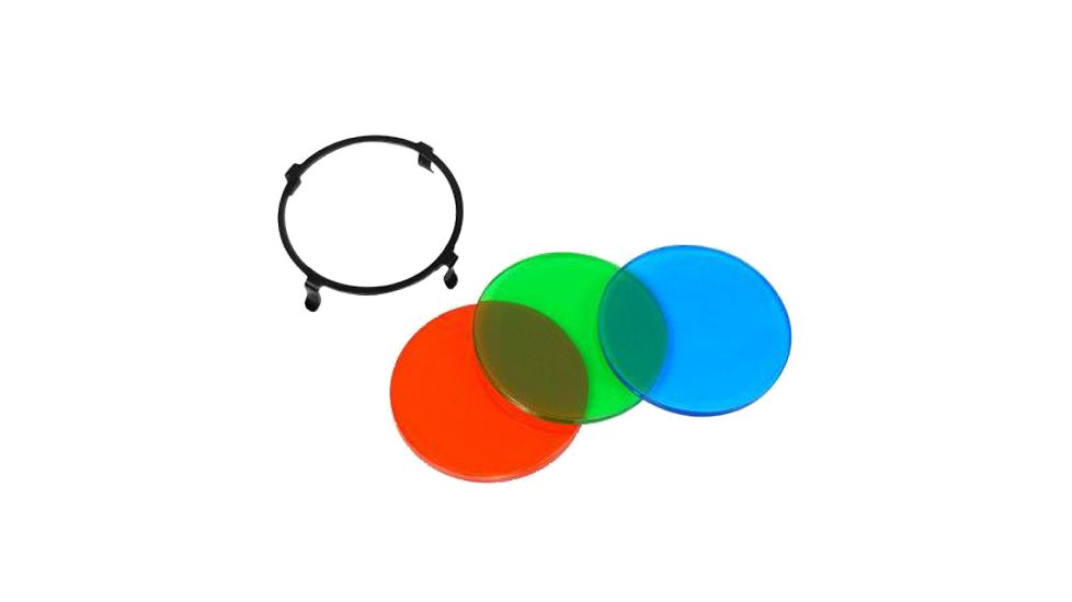 Malibu Color Lens Set w/ MR16 Metal Bulb Clip, Red/Green/Blue 8100-3520-01