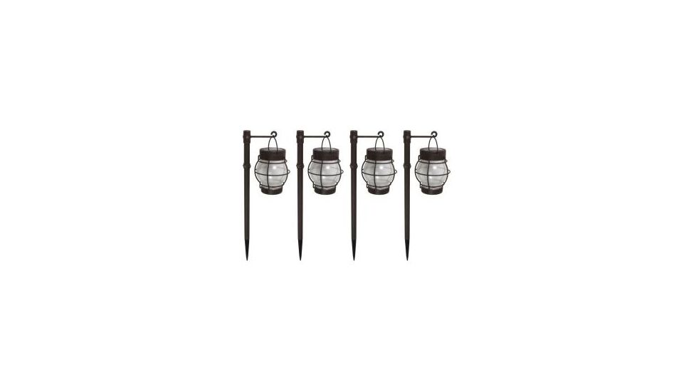 Malibu Daybreak Solar Pathway Light - 4pk 8506-2151-04