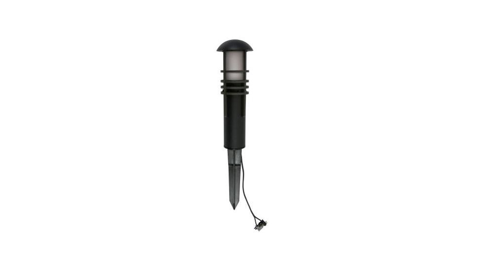 Malibu LED Low Voltage Aged Iron Collection Bollard Pathway Light,Black 8400-4320-01