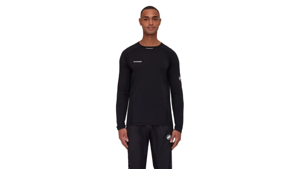 Mammut Aenergy FL Longsleeve - Mens, Black, Large, 1016-01370-0001-115