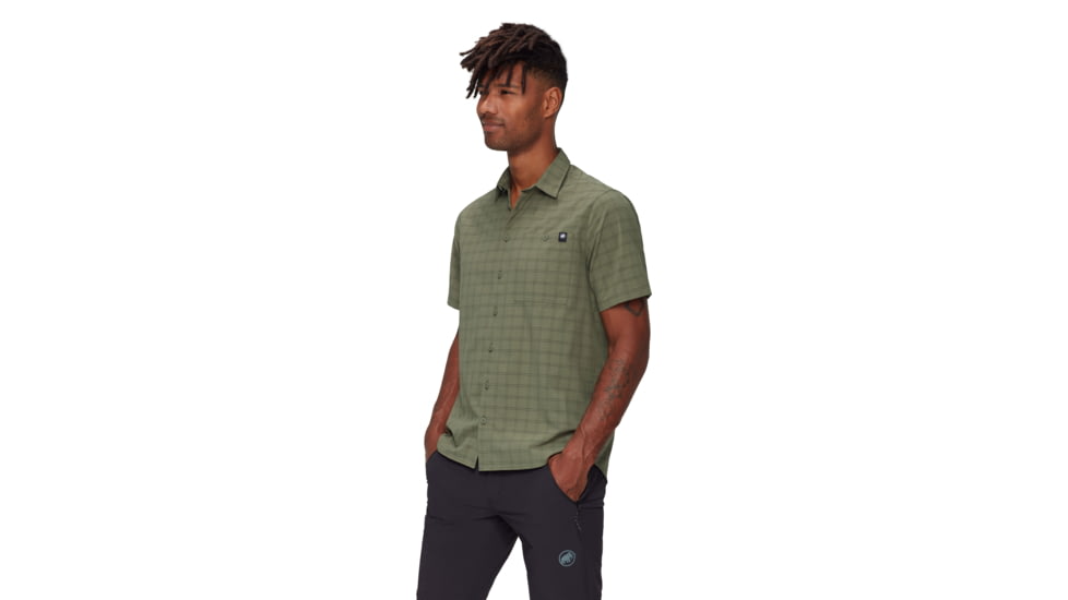 Mammut Lenni Shirt - Mens, Marsh-Dark Marsh, M, 1015-01471-40300-114