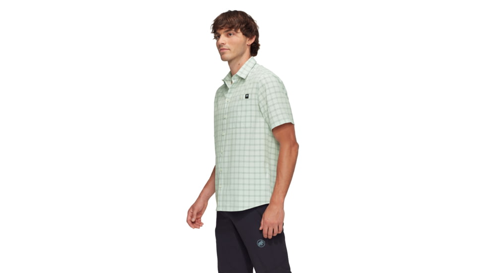 Mammut Lenni Shirt - Mens, Silver Sage-Strata, M, 1015-01471-1303-114