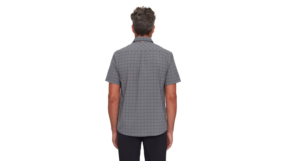 Mammut Lenni Shirt - Mens, Steel-Black, M, 1015-01471-00722-114