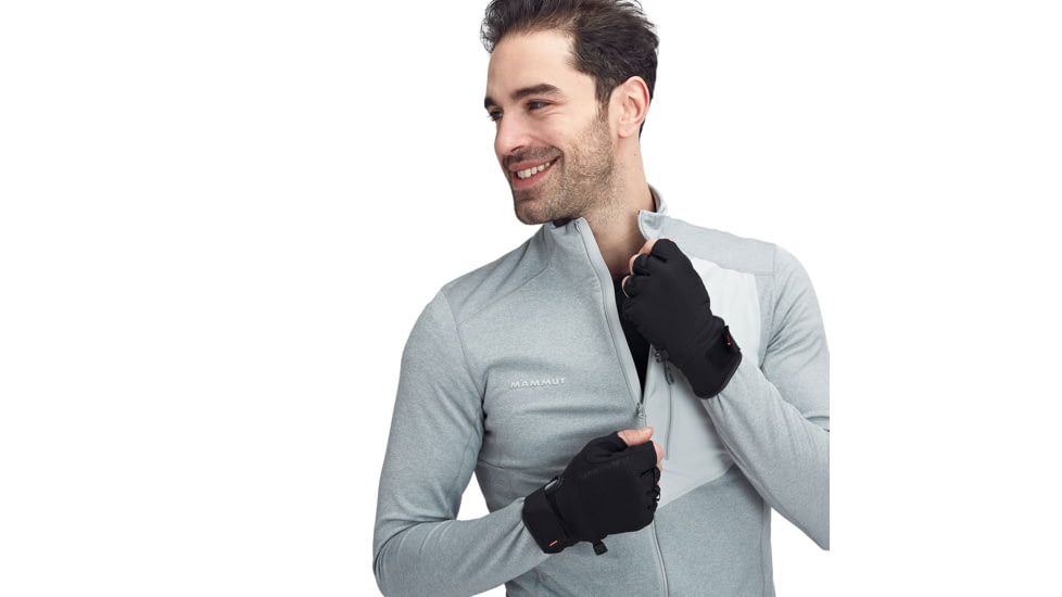 Mammut Pordoi Glove, Black, 7, 1190-00240-0001-1070